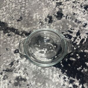 Pyrex Transparent Glass Casserole Dish 12 ounces